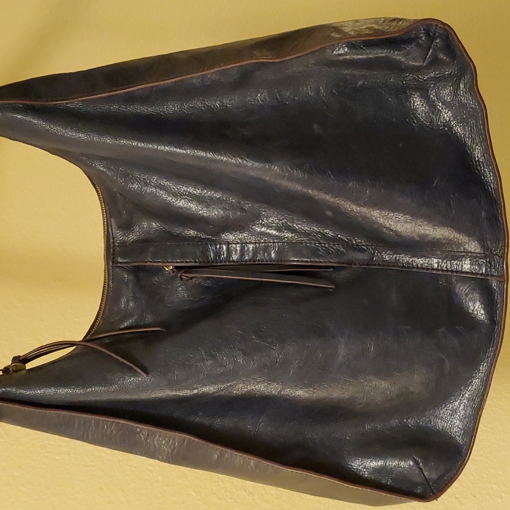 Dark navy blue HOBO handbag